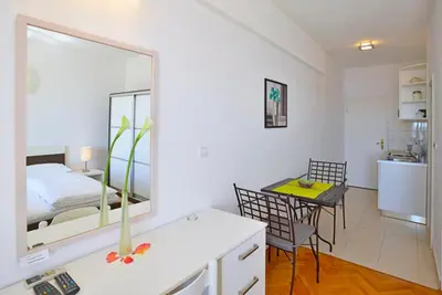 Krevet ili kreveti u jedinici u objektu Sunset apartments