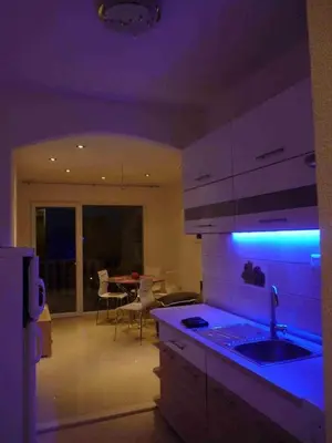Kuhinja ili čajna kuhinja u objektu Apartment in Bol with sea view, terrace, air conditioning, WiFi 5121-4