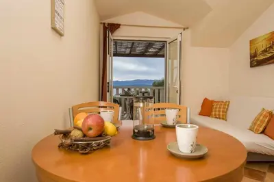 Tlocrt objekta Apartment in Bol with sea view, terrace, air conditioning, WiFi 5121-5