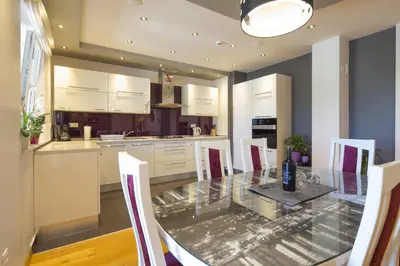 Kuhinja ili čajna kuhinja u objektu Apartments by the sea Makarska - 20587