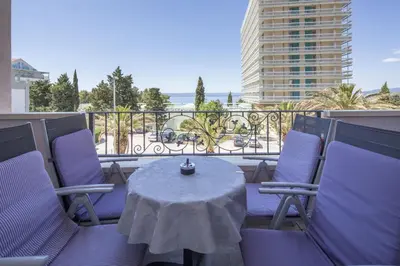 Balkon ili terasa u objektu Apartments by the sea Makarska - 20587
