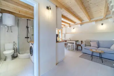 Kupaonica u objektu Stone bridge cottage
