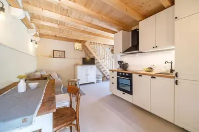 Kuhinja ili čajna kuhinja u objektu Stone bridge cottage