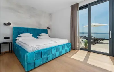 Krevet ili kreveti u jedinici u objektu Pet Friendly Home In Omis With Sauna