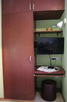TV i/ili zabavni centar u objektu Apartmani Asja