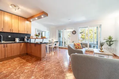 Kuhinja ili čajna kuhinja u objektu Apartment Mia