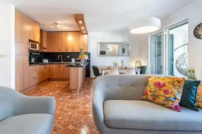 Kuhinja ili čajna kuhinja u objektu Apartment Mia