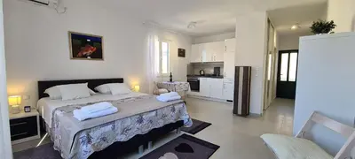Krevet ili kreveti u jedinici u objektu Apartments Pleasures