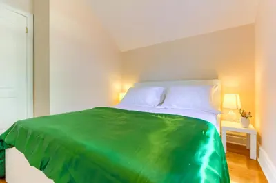 Krevet ili kreveti u jedinici u objektu OMIŠ Dream house Blue sky