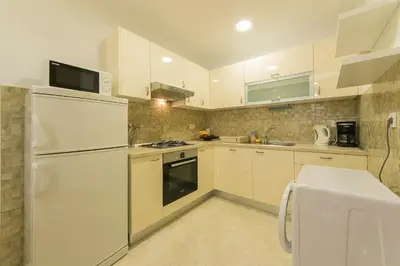Kuhinja ili čajna kuhinja u objektu Apartments by the sea Brela, Makarska - 20778
