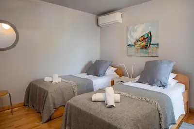 Krevet ili kreveti u jedinici u objektu Villa Jane 80m from beach