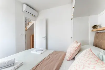 Krevet ili kreveti u jedinici u objektu Villa Škrika