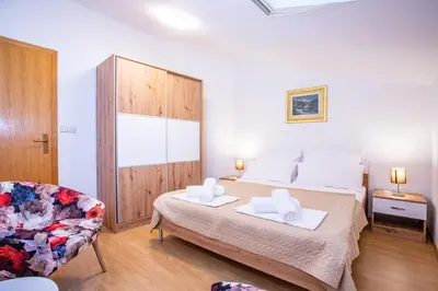 Krevet ili kreveti u jedinici u objektu Apartments Adisa