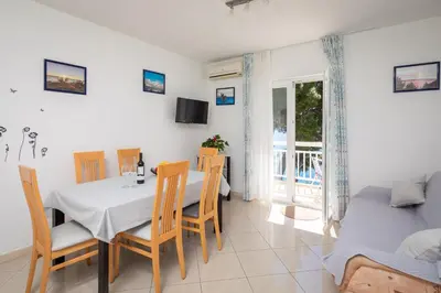 TV i/ili zabavni centar u objektu Aqua Vista Apartments