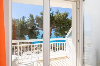Balkon ili terasa u objektu Aqua Vista Apartments