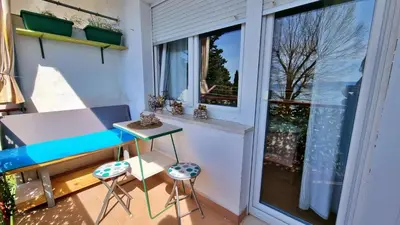 Balkon ili terasa u objektu Apartment Tica