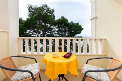 Balkon ili terasa u objektu Apartments Beach Dream