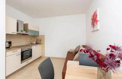Kuhinja ili čajna kuhinja u objektu Apartments Beach Dream