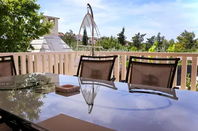 Balkon ili terasa u objektu Luxury Villa Karla next to Beach on Island Brač