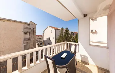 Balkon ili terasa u objektu Nice Apartment In Makarska With Wifi
