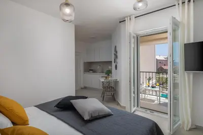 Krevet ili kreveti u jedinici u objektu Villa Mirta