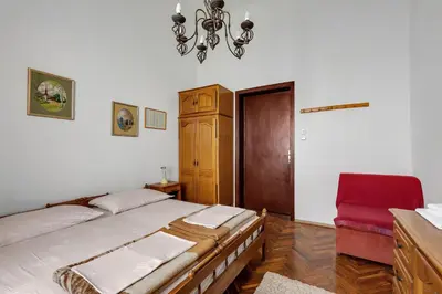 Krevet ili kreveti u jedinici u objektu Beach rooms Riviera - Žuta Kuća