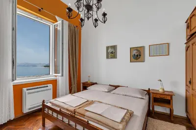 Krevet ili kreveti u jedinici u objektu Beach rooms Riviera - Žuta Kuća