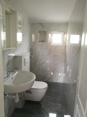 Kupaonica u objektu Apartment in Duce with balcony, air conditioning, WiFi 5146-7