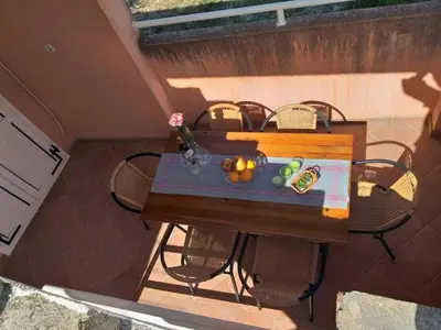 Tlocrt objekta Apartments and rooms with parking space Baska Voda, Makarska - 20005