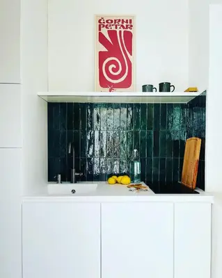 Kuhinja ili čajna kuhinja u objektu Jelsa 559 Apartments