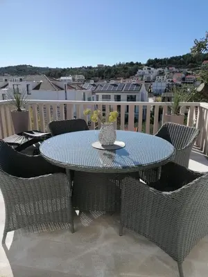 Balkon ili terasa u objektu Apartmán BRAĆKI CVIJET