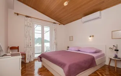 Krevet ili kreveti u jedinici u objektu Apartment Green Peace