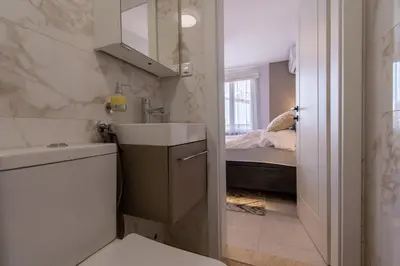 Kupaonica u objektu Baška Voda Naputica 34 (Apartman Nikola)