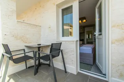 Balkon ili terasa u objektu Baška Voda Naputica 34 (Apartman Nikola)