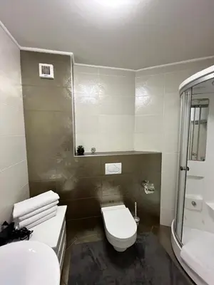 Kupaonica u objektu Apartman Ambasador