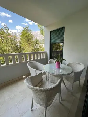 Balkon ili terasa u objektu Apartman Ambasador