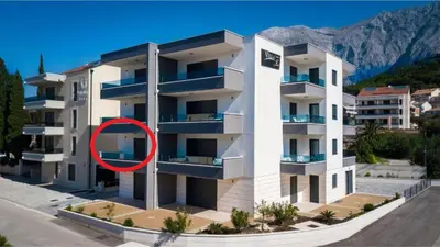 Pogled na planine ili pogled na planine iz apartmana
