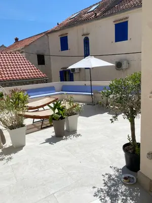 Popločani dio dvorišta ili vanjski dio objekta Villa de Blue2-Rooftop Pool & Jacuzzi