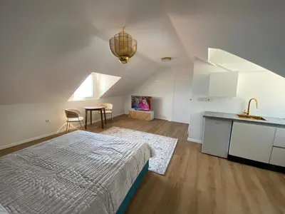 Krevet ili kreveti u jedinici u objektu Villa de Blue2-Rooftop Pool & Jacuzzi