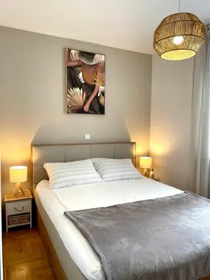 Krevet ili kreveti u jedinici u objektu Apartment Dalmatino