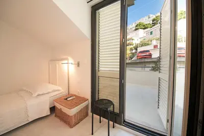 Krevet ili kreveti u jedinici u objektu Apartments & Room Vesna