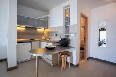 Kuhinja ili čajna kuhinja u objektu Apartments & Room Vesna