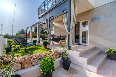 Vrt u objektu Villa Renesansa