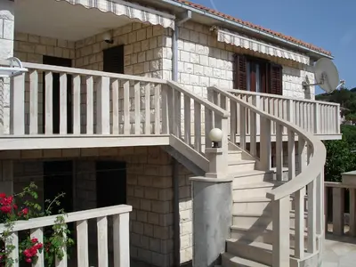 Balkon ili terasa u objektu Apartments Glavinović - Near Beach and Center, Free Parking