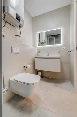 Kupaonica u objektu Luxury villa Blue Sky, private pool, breakfast