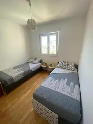 Krevet ili kreveti u jedinici u objektu Apartments with parking space Omis - 21057