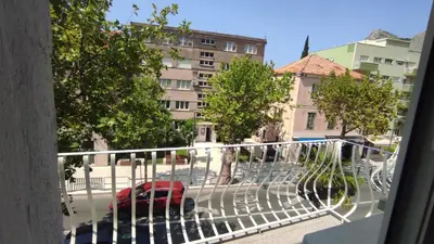 Balkon ili terasa u objektu Charming apartment in Omiš city centre